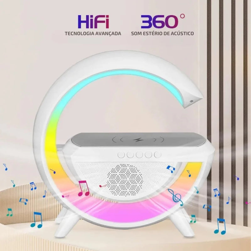 Caixa De Som Bluetooth G Speaker Luminária Bluetooth Inteligente