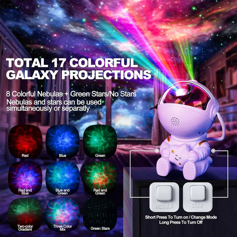 Projetor Astronauta LED