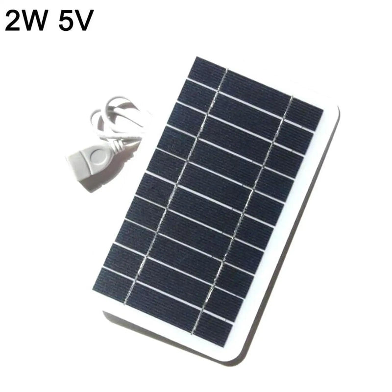 Carregador Solar 5V 2W USB