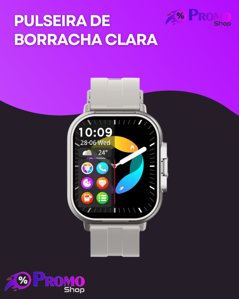 Relógio inteligente 2 em 1 com fone de ouvido smartwatch bluetooth